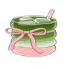 🍵 Эмодзи «🍨 Набор эмоджи с едой в стиле матча» для Telegram