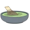🍵 Эмодзи «🍨 Набор эмоджи с едой в стиле матча» для Telegram