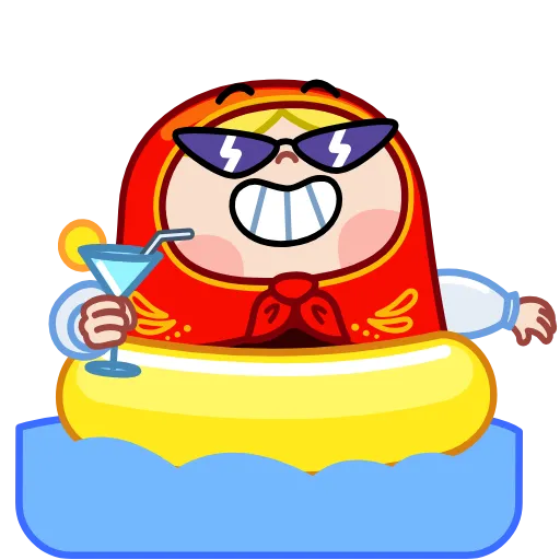 😎 Эмодзи «Матрёна» для Telegram