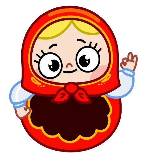 👌 Эмодзи «Матрёна» для Telegram