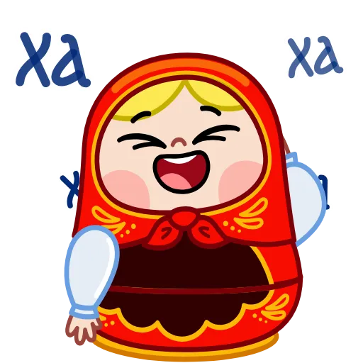 😂 Эмодзи «Матрёна» для Telegram
