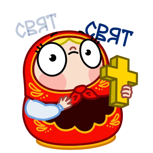 😱 Эмодзи «Матрёна» для Telegram