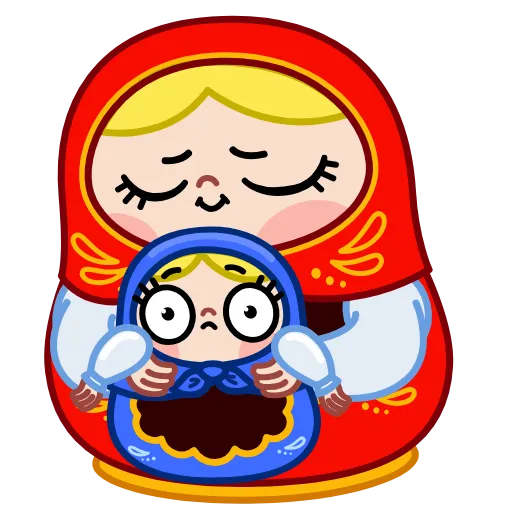 🥰 Эмодзи «Матрёна» для Telegram