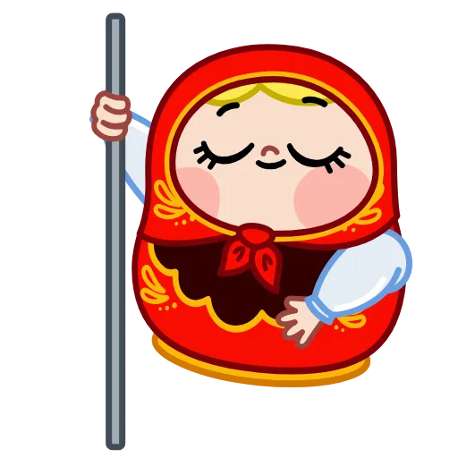 💃 Эмодзи «Матрёна» для Telegram