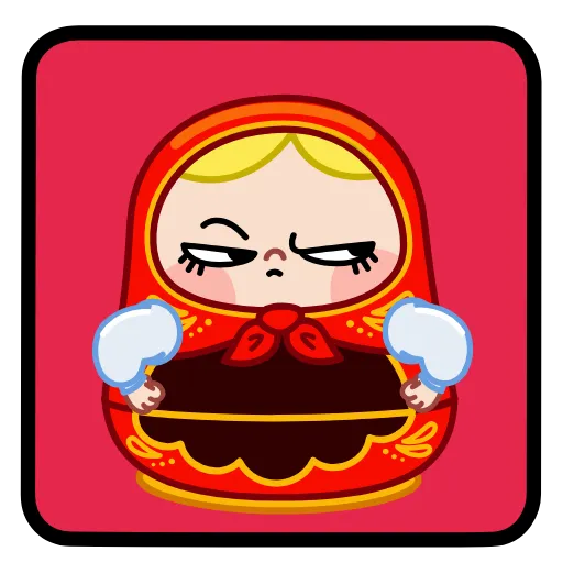 🤔 Эмодзи «Матрёна» для Telegram