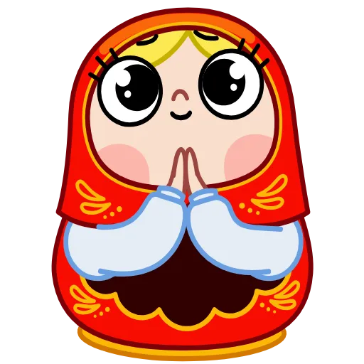 🙏 Эмодзи «Матрёна» для Telegram