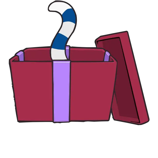 📦 Эмодзи «Новогодний Матроскин» для Telegram