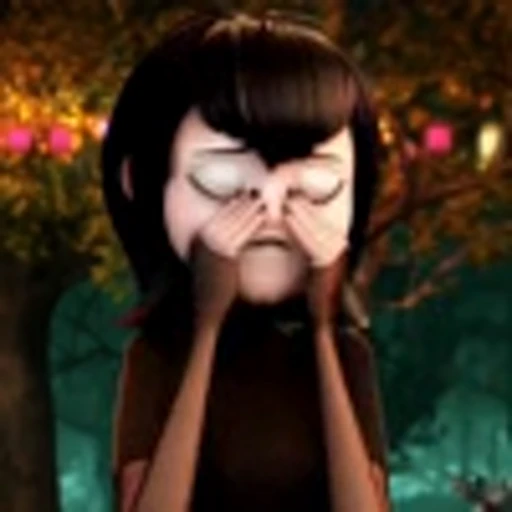 ☹️ Эмодзи «Mavis Dracula HalloweenМэвис Дракула Хэллоуин&;» для Telegram