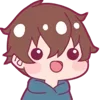 😀 Эмодзи «Kouki Kun Emoji» для Telegram