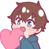 ❤️ Эмодзи «Kouki Kun Emoji» для Telegram
