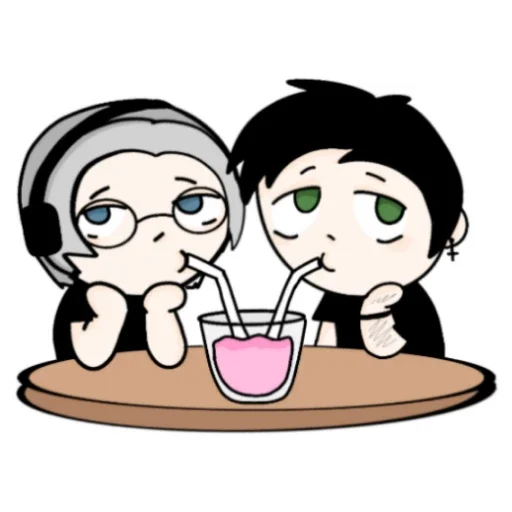 🍹 Стикер «Мазейки и Мафаши» для Telegram
