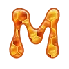 🔠 Эмодзи «Медовый Шрифт» для Telegram
