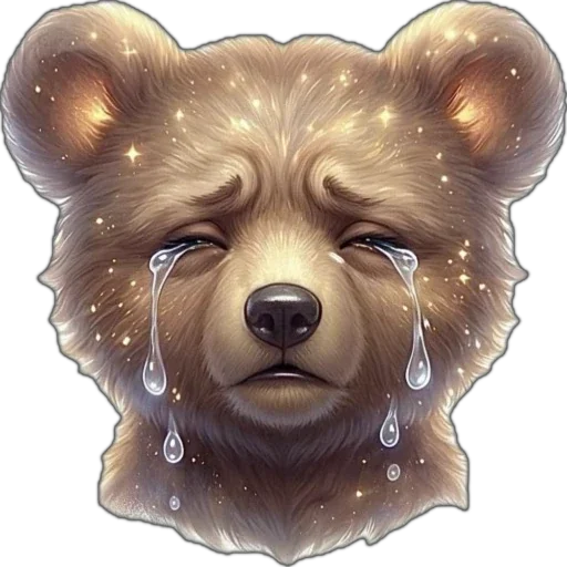 😭 Стикер «Медведкин» для Telegram