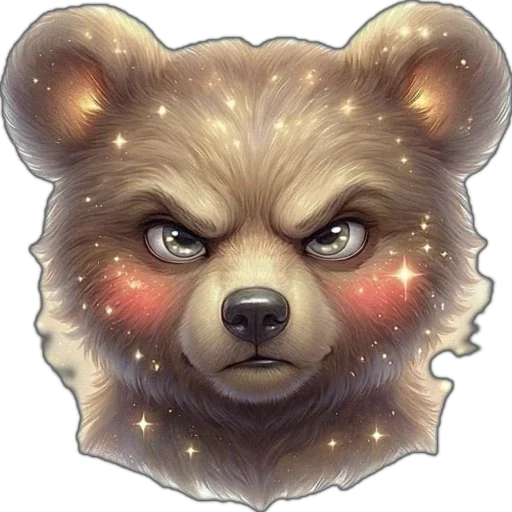 😡 Стикер «Медведкин» для Telegram