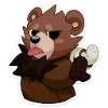 🤪 Эмодзи «Медвежутка» для Telegram