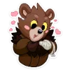 🥰 Эмодзи «Медвежутка» для Telegram