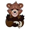 😂 Эмодзи «Медвежутка» для Telegram