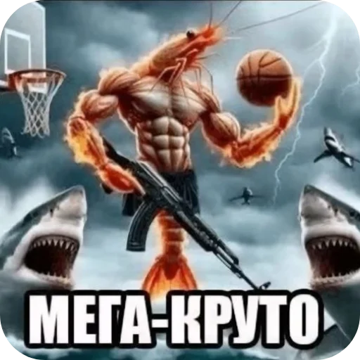 🖼 Стикер «МегаСуперКрутойСтикерпак» для Telegram