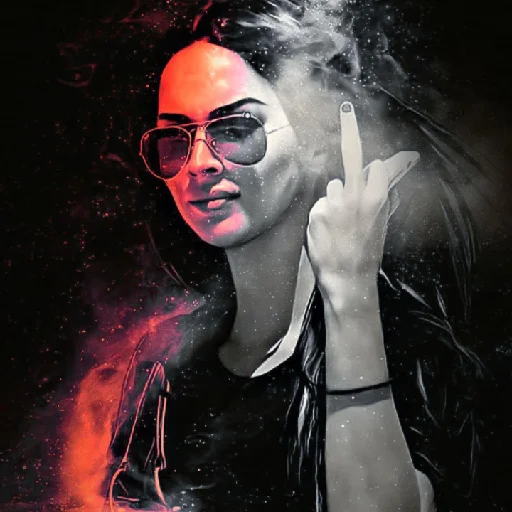 Стикерпак Megan Fox Фэнтези. для Telegram — скачать