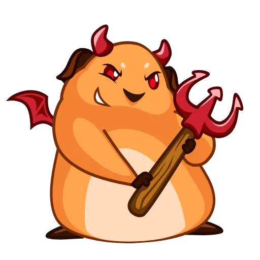 😈 Эмодзи «Melie The Cavy» для Telegram