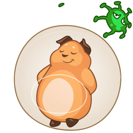 🦠 Эмодзи «Melie The Cavy» для Telegram