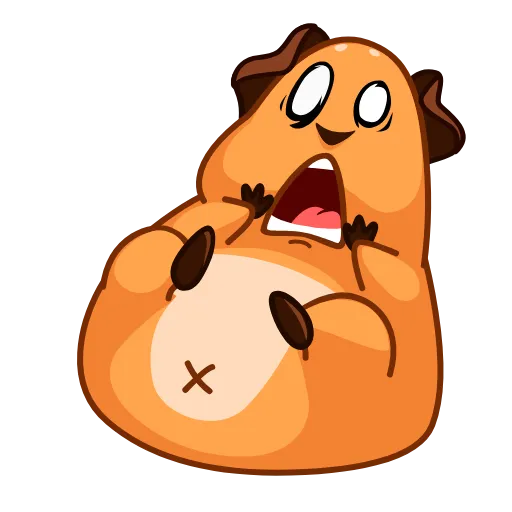 😱 Эмодзи «Melie The Cavy» для Telegram