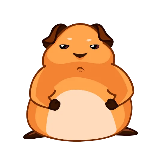 💪 Эмодзи «Melie The Cavy» для Telegram