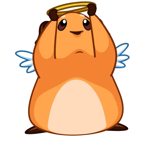 😇 Эмодзи «Melie The Cavy» для Telegram