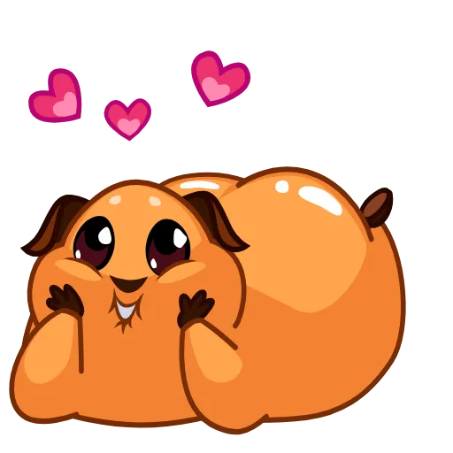🥰 Эмодзи «Melie The Cavy» для Telegram