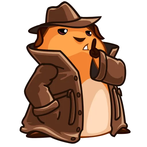 🤫 Эмодзи «Melie The Cavy» для Telegram