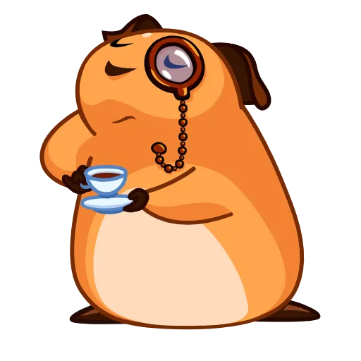 🧐 Эмодзи «Melie The Cavy» для Telegram