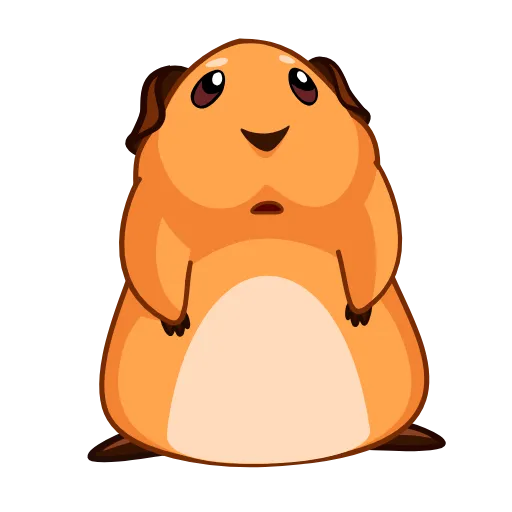 🙅‍♂️ Эмодзи «Melie The Cavy» для Telegram