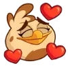 🥰 Эмодзи «Melody Bird» для Telegram