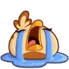 😭 Эмодзи «Melody Bird» для Telegram