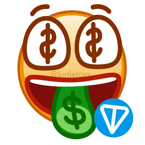 🤑 Эмодзи «Meme TON emoji» для Telegram