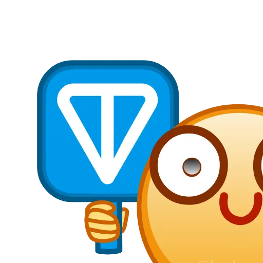 🪧 Эмодзи «Meme TON emoji» для Telegram