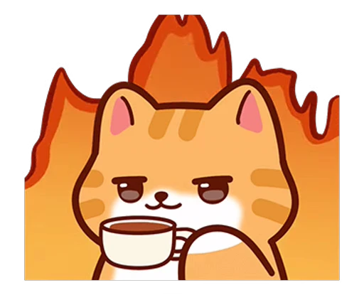 🐱 Стикер «Meme Cat» для Telegram
