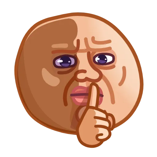🤫 Эмодзи «Meme Emoji» для Telegram