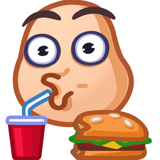 🍔 Эмодзи «Meme Emoji» для Telegram