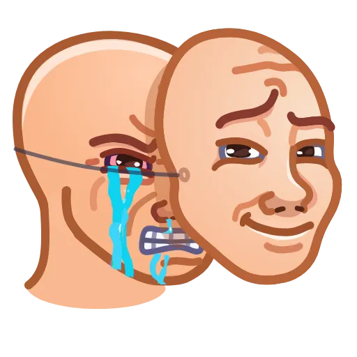 😭 Эмодзи «Meme Emoji» для Telegram