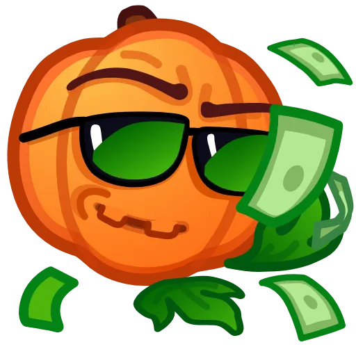 💸 Эмодзи «Meme Pumpkins» для Telegram