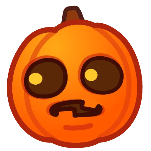 😐 Эмодзи «Meme Pumpkins» для Telegram