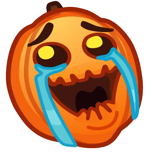 😃 Эмодзи «Meme Pumpkins» для Telegram