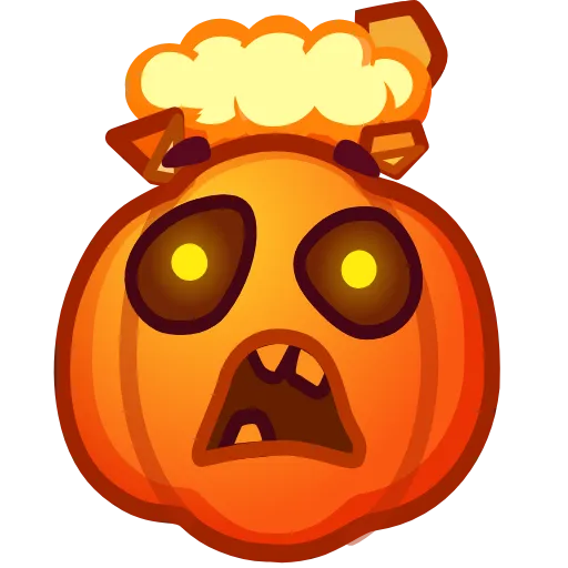 🤯 Эмодзи «Meme Pumpkins» для Telegram