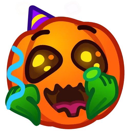 🎉 Эмодзи «Meme Pumpkins» для Telegram