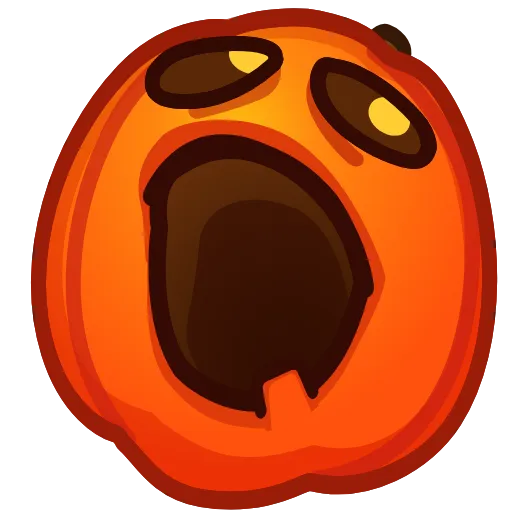 🙄 Эмодзи «Meme Pumpkins» для Telegram