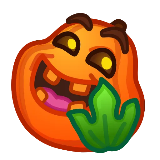 👋 Эмодзи «Meme Pumpkins» для Telegram