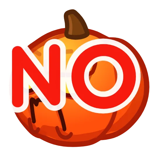 🙅‍♂️ Эмодзи «Meme Pumpkins» для Telegram