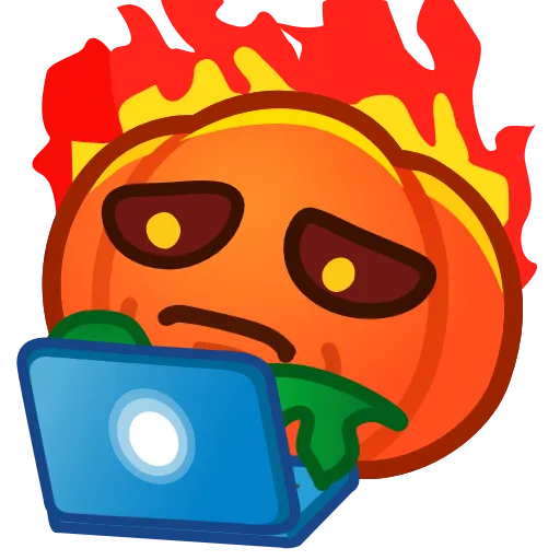 👨‍💻 Эмодзи «Meme Pumpkins» для Telegram