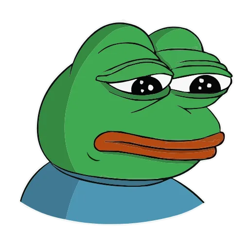 😔 Эмодзи «Memepedia» для Telegram